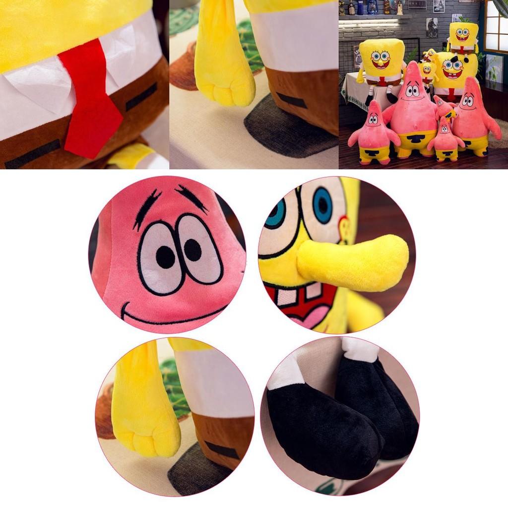 Spongebob Patrick Star Plush Toy Soft Stuffed Doll Cute Cushion Kids Girls Gift