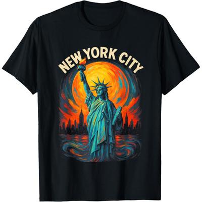 New York City - Statue Liberty New York Nyc T-Shirt