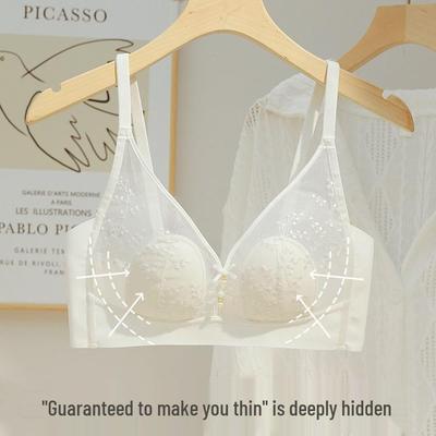 Soutien-gorge d'été ultra-fin: Sans armature, Anti-affaissement, Design oreilles de lapin pour un look minimisé