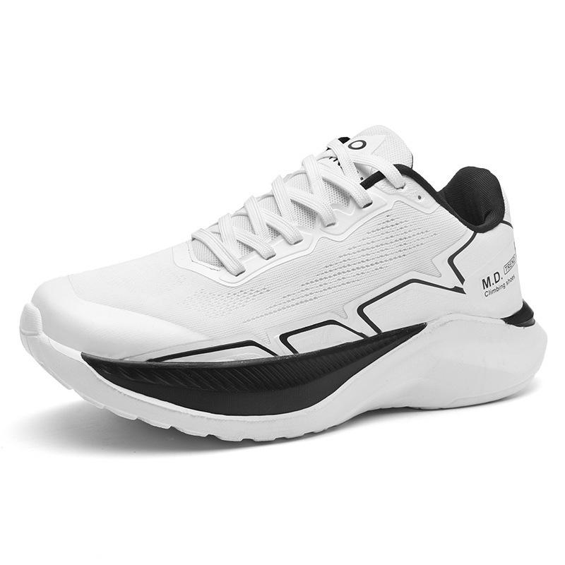 

Men s shoes fly-woven running shoes sports shoes casual platform jogging shoes spring low-top tide shoes shock training shoes 45