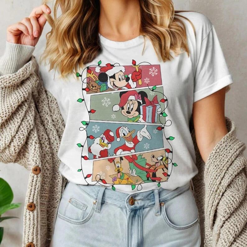 Santa And Friends s Very Merry Xmas TShirt S