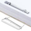 50 Set 80mm Hole Pitch Paper Fasteners 2-Hole File Fasteners Binding Clamp  Document Organizer