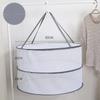 Clothes Drying Basket Hanging Sweater Net Pocket Thickened Anti-Deformation Cardigan Drying Rack Socks Drying Bag Double Layer