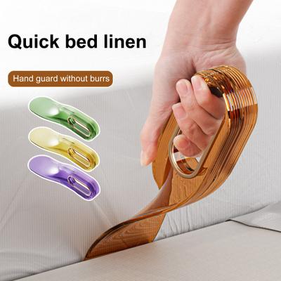 2 piezas de organizadores de sábanas y colchones para cama, con tapas de espacio fijo, superficie lisa