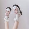 Winter Fluffy Lolita Single Shoes Female Japanese Soft Girl Cute Soft Cute LOLita Leather Snow Boots