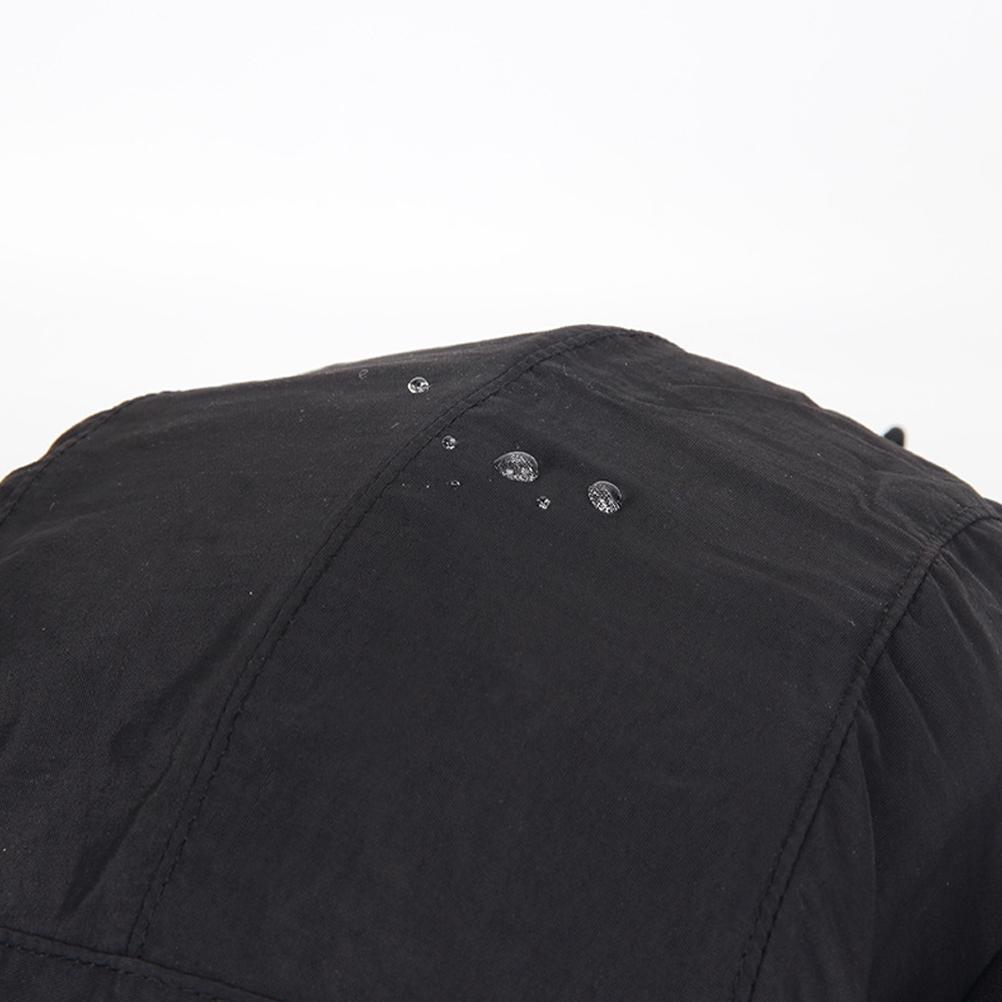 Men"s Winter Hat Waterproof Fleece Warm Earflaps Hat with Windproof Rope Adjustable Baseball