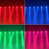 New 18/36-Bead LED Wash Par Stage Light for Live Broadcasts & Dance Studios - 7-Color Lighting