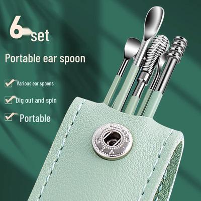 Professional Ear Pick Set: Spiral Ear Cleaning Tool for Adults & Home Use