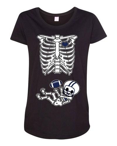 Baby Skeleton Indianapolis Football Maternity DT T-Shirt Tee Unisex T-Shirt S