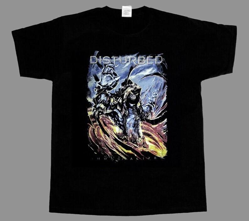 

Disturbed Band Round Neck Tee Shirt Men Women Full Size S to 5XL UU313 S