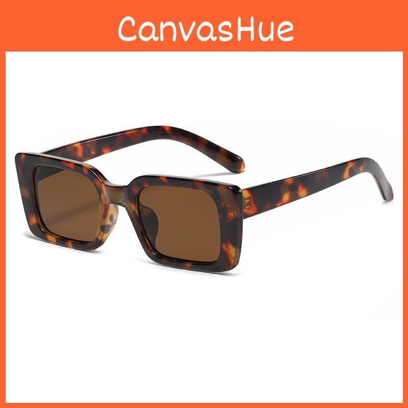 Minimalist White Frame Square Sunglasses With Pc Lenses For Summer Party And Events