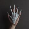 Lightweight Skeleton Hand Realistic Size Scary Props Plastic Hand Ornament  Haunted House