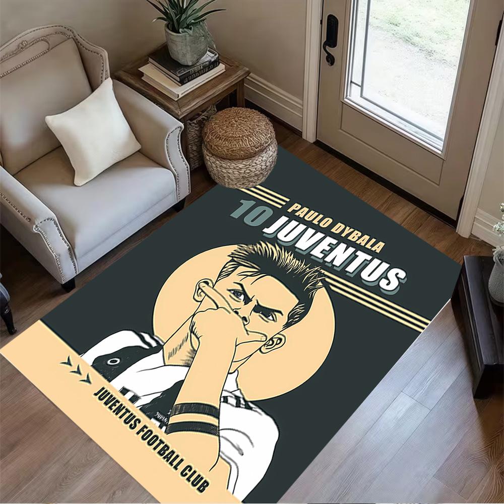Ronaldo's Legacy Floor Rug Office Rug Perfect for Study Room Entryway Foyer Bedrooms Antislip Carpet Decorate Offices Spiritual Gift