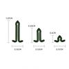30 Sheets Plastic Carp Fishing Bait Stoppers Lightweight Multicolor Fishing Boilie Stoppers Fish Bait Stoppers River Fishing
