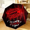 Football Club Neon Cityscape Umbrella 8-Frame for Travel, camping, Casual Lightweight Portable Umbrella, Essential for every family Holidays Gift