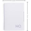 Youva Navneet Hq | 1 Subject Spiral Wiro Notebook For Personal And Office Use | Single Line | A5 Size - 21 Cm X 14.8 Cm
