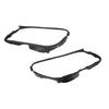 1 Pair Headlight Trims Sealing Cover 2048260991 Rubber Headlight Gasket Replacement for Benz C‑Class W204 2008 To 2011