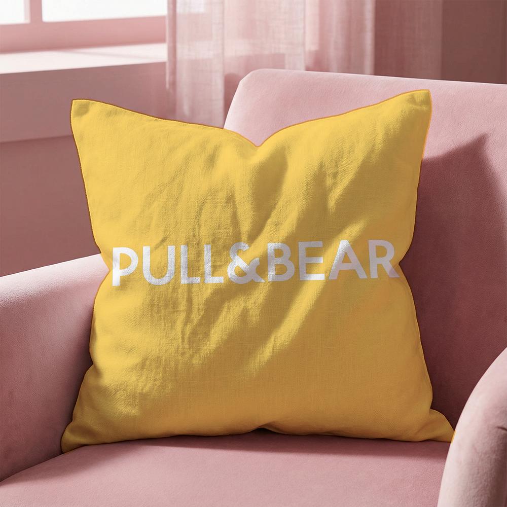Pull&Bear Cushion Cover Multi-Scene Pillow Cover for Home & Car - Reversible, Soft & Durable for Daily Use