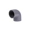 UPVC 90° Elbow Connector: Grey 450-500 Equal Diameter Right Angle Pipe Fitting