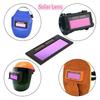 Auto Darkening Welding Lens Solar-Powered Replacement Filter for Welding Helmets And Goggles Protective LCD Shade Plate