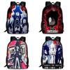 Durable Oxford Fabric School Backpack Unisex Miss Circle Cross-border Trendy Design