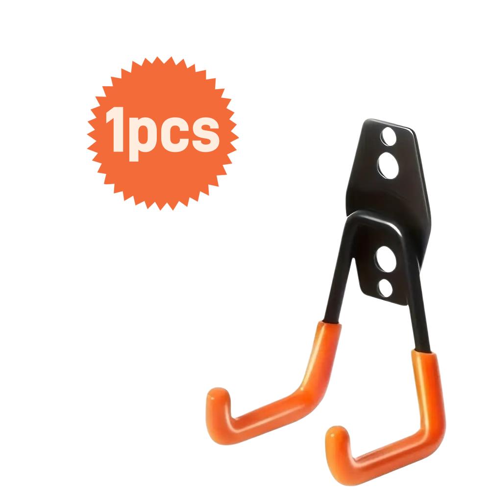 

1/2pcs Heavy-Duty Garage Hook Set – Wall Mounted, for Ladders, Bikes & Garden Tools, Space-Saving
