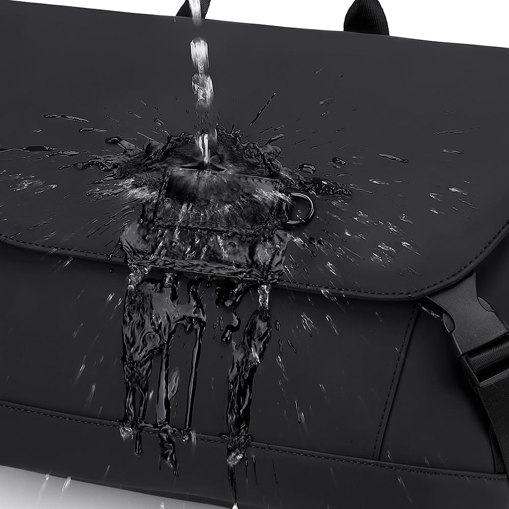 Men's Crossbody Bag One-shoulder Messenger Bag Travel Backpack Portable Business Bag