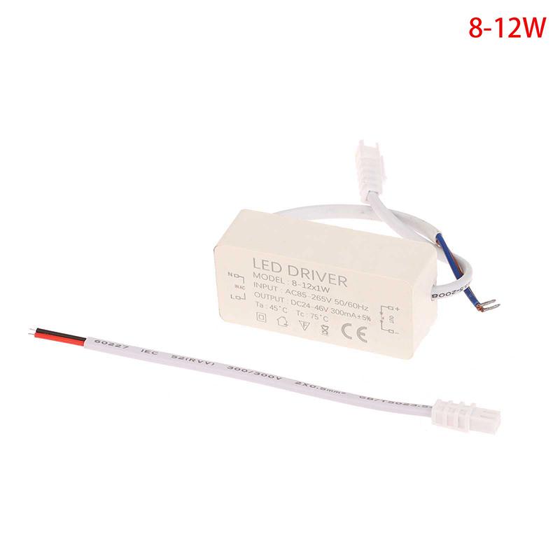 Led Driver 300Ma 1-3W 3-5W 4-7W 8-12W 12-18W 18-25W 25-36W 20/30/36W Led Power Supply Unit Ac85-265V Led Lighting Transformers