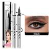 Yanqina Cool Black Eyeliner Flüssigstift, Schnelltrocknend Wasserdicht, Make-up Haltend und Wischfest Eyeliner