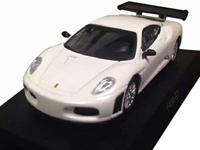 Kyosho Coleção de Miniaturas Ferrari 10 Circle K Sunkus F430 GT Item Único 1/64 (Branco)