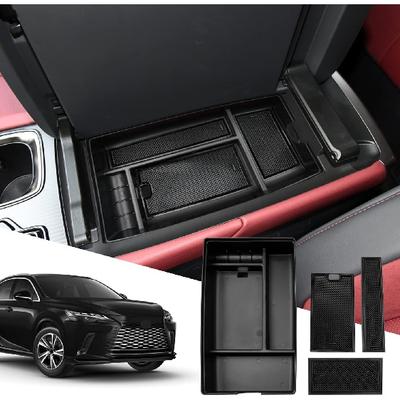 SXCY Armrest Box Fit for 2023 2024 Lexus RX 350 Center Console Organizer 2023 2024 RX 350 Accessories Armrest Console Tray for 2024 RX Hybrid RX