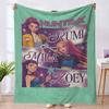 Flannel Blanket Witch Hunter K-Pop Series 4 Blankets Nap Blanket Autumn And Winter Flannel Blanket Can Be Connected To Jit