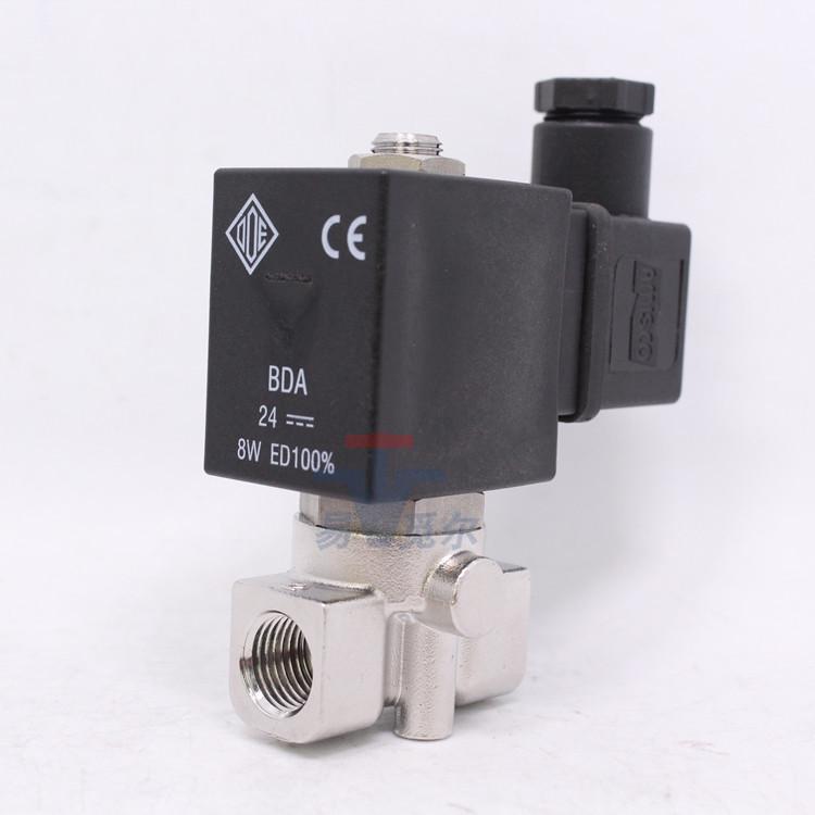 Stainless Steel 316 Solenoid Valve 21L2K1T25 1/4 Two-Way Anti-Corrosion 110V