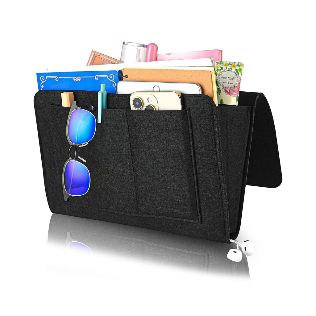 New Bedside Storage Bag Hanging Bed Organizer Portable Felt Storage Bag Storage Bag