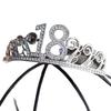 Birthday Crown High End Cake Decoration  Alloy Crown  Queen's Coming of Age Ceremony  Party Headwear  Sense of Ceremony