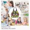 Cute Parrots Insulated Lunch Bag for Women Kids Reusable Portable Cooler Thermal Bento Tote Bags with Adjustable Shoulder Strap