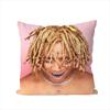 RAPPER TTrippie Redd Pillow Case For Car Sofa Decorative Home Doublesided Print Plush Square Throw Pillow Cushion Cover