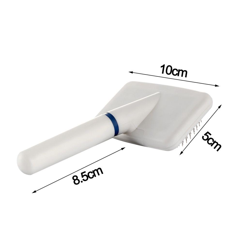 Plastic Metal Nit Head Dog Massage Bath Brush Fur Cleaner Cat Hair Grooming Pet Cleaning Comb