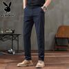 Playboy Men's Ice Silk Slim Straight Casual Pants