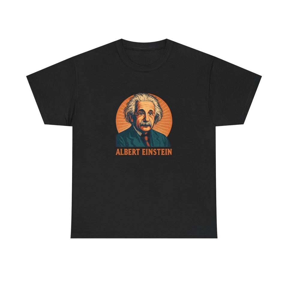 Unisex Adult T Shirt Albert Einstein Retro Science Art S