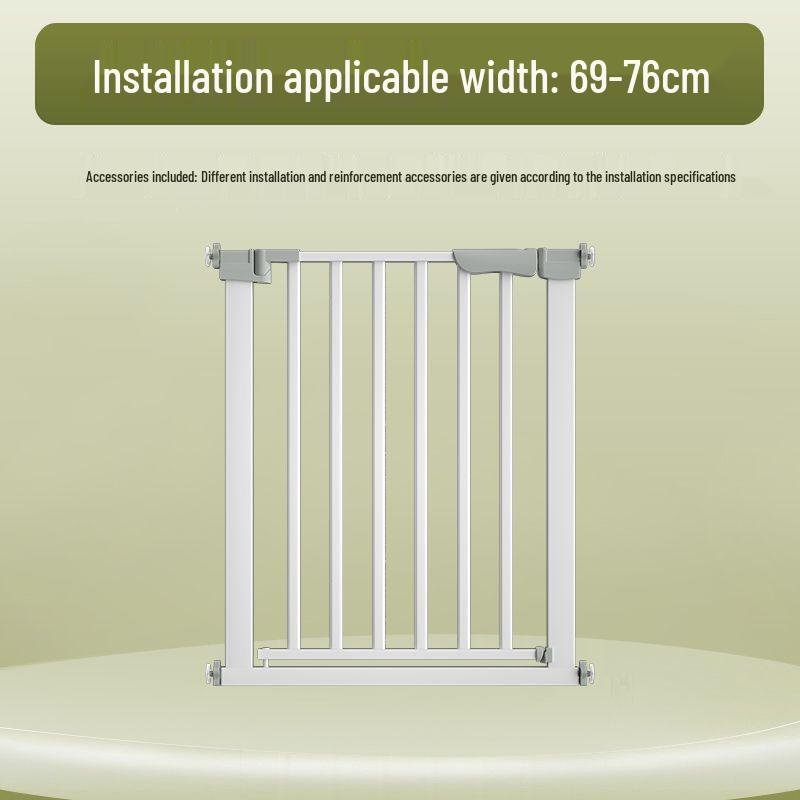 

Ворота для собак для дома без сверления, забор для питомцев, загон, ограждение 76cm New Double Opening + Auto Close