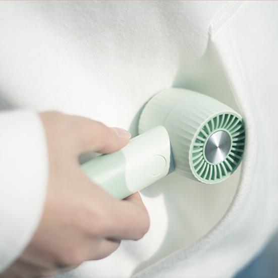 Handheld Fan Wind-Concentrating Turbine Blade Design Adjustable 3-Speed Cooling Fan Portable Lightweight Desktop Fan with Phone Stand Base