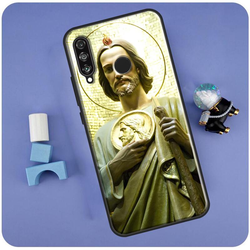 

San Judas Tadeo For Huawei Nova 10 9 SE 3i 7i 8i 11i 12i Y60 Y61 Y70 Y72 Y73 Y90 Y91 P20 P30 P40 Lite Case Huawei Nova 12s