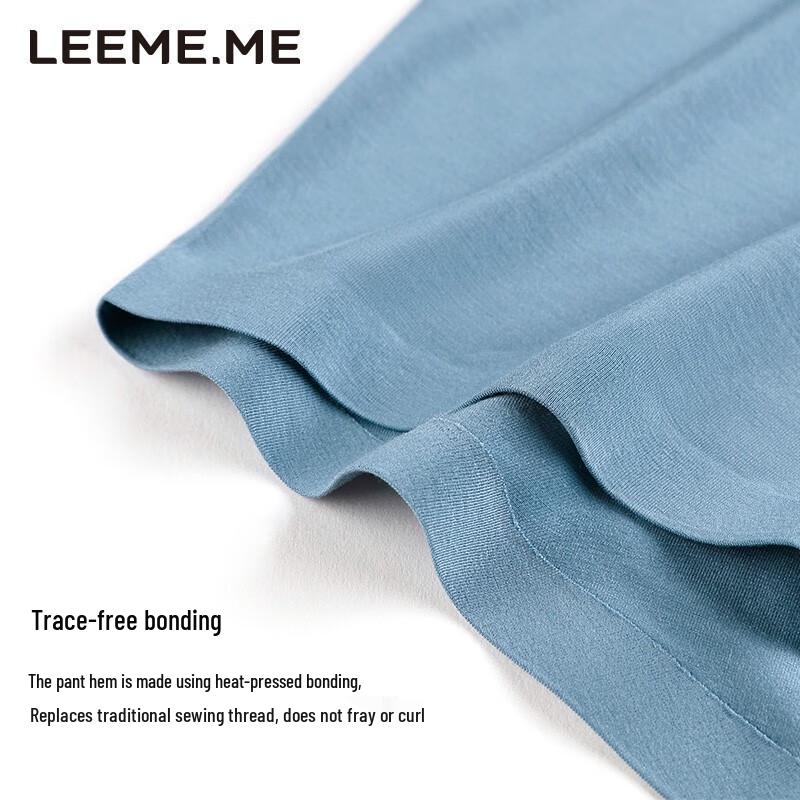 LEEME.ME Herren 80er-Pack Modal Nahtlose Mid-Rise Boxerbriefs (3 Pack)