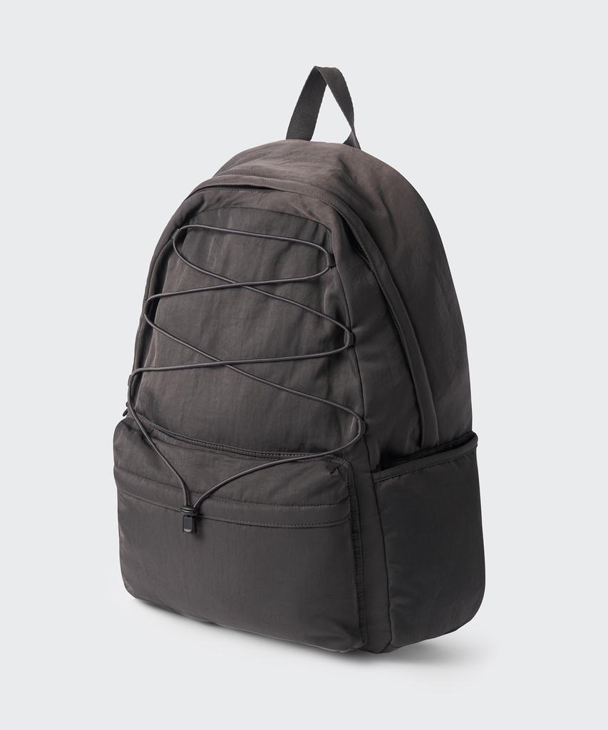 Musinsa Standard Aged Nylon String Backpack [Gunmetal]