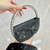 Bows Bag - Elegant Evening Party Bag - Fashionable Handbag - High-end and Luxurious Party Crossbody Women's Bag