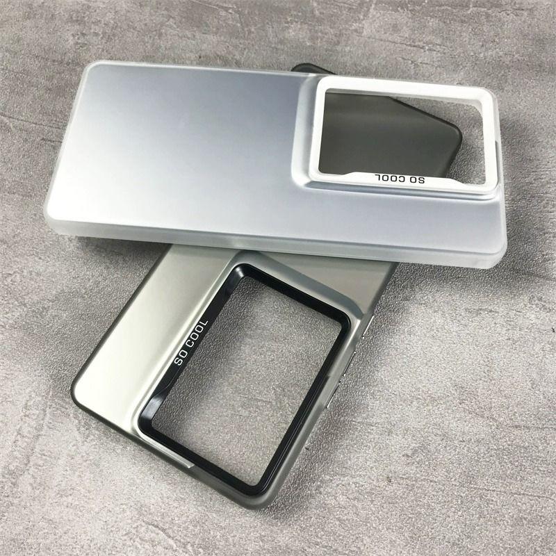 Handyhülle Für Vivo iQOO Neo9 Vivo iQOO Neo 9 Pro Hülle Matt Laser Bunt Stoßfänger Rüstung Stoßfeste Abdeckung