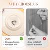 Yousheng 10/20/30Pcs Invisible Adhesive Plate Hangers Strong Load-bearing Easy To Install Wall Plate Hangers Picture Hanging Vertical Hooks