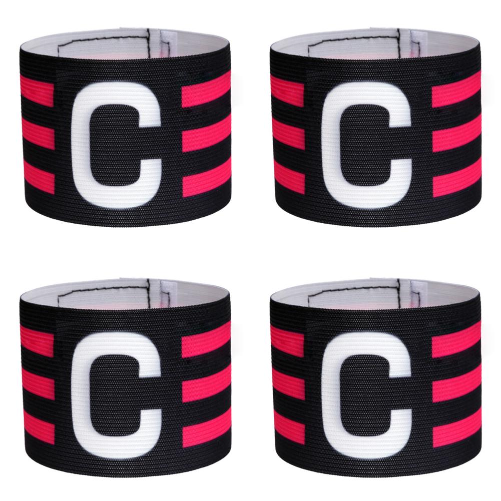 Football Captain Armband Adjustable Leader Competition Armband with Touch Fastener Brazalete Capitan Band for Football Captain