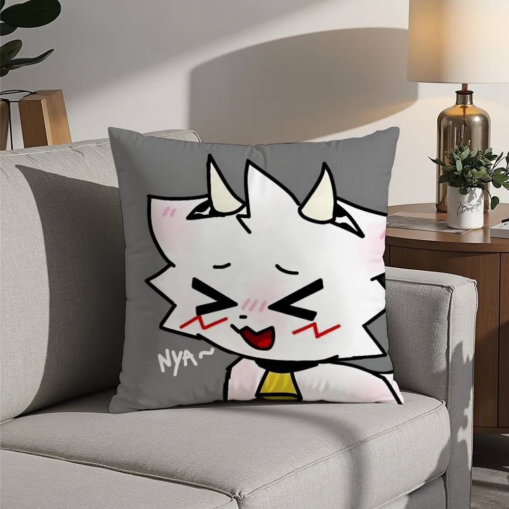

Boykisser Глупый Кот Милая Наволочка 3D Принт Полиэфирное Волокно 40*40см Дом Диван Декоративная Подушка Фестивальный Подарок 30x30cm 12x12in